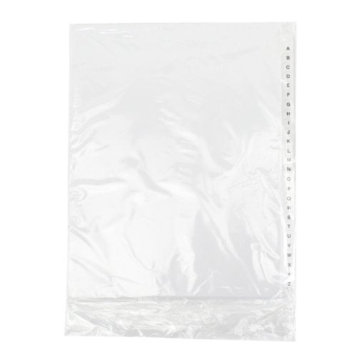 Avery A-Z White Legal 11" x 8.5" Avery Style Collated Dividers - 01400