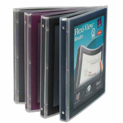 Avery Assorted Color Flexi-View Binders (12pk)