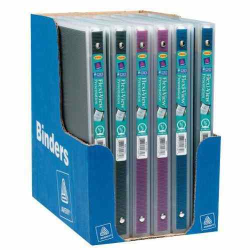 Avery Assorted Color Flexi-View Binders (12pk)