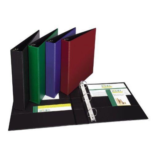 Avery Assorted Durable Slant Ring Binders (12pk)