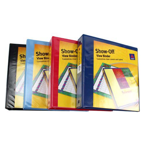 Avery Assorted Show-Off Economy View Binders (12pk)