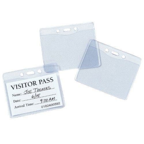 Avery Badge Holder Horizontal Holds Insert Cards Up To 3" x 4" 25pk - 74471
