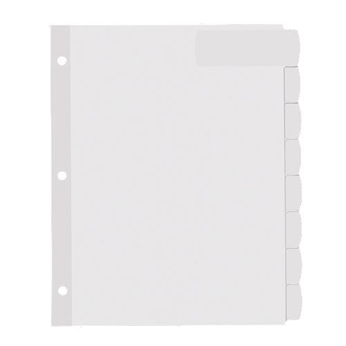Avery Big Tab Easy Peel 8-Tab Printable Large White Label Dividers 4 sets - 14439 - Clearance Sale