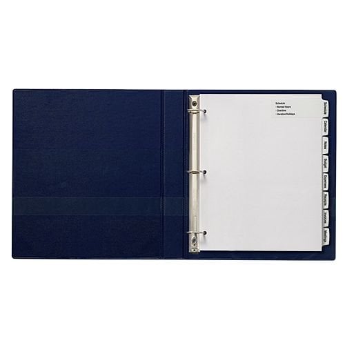 Avery Big Tab Easy Peel 8-Tab Printable Large White Label Dividers 20 sets - 14441 - Clearance Sale