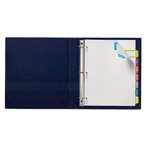 Avery Big Tab Easy Peel 8-Tab Printable Large White Label Dividers