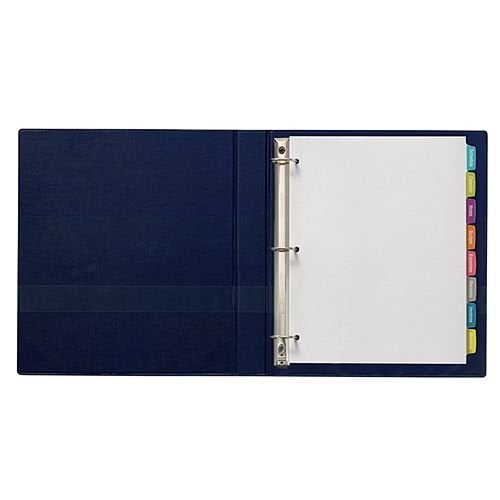 Avery Big Tab Easy Peel 8-Tab Printable White Label Dividers 4 sets - 14433 - Clearance Sale