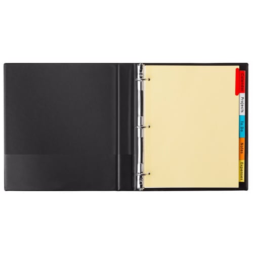 Avery Big Tab Multicolor 8-Tab Buff Paper Insertable Dividers - 1 Set