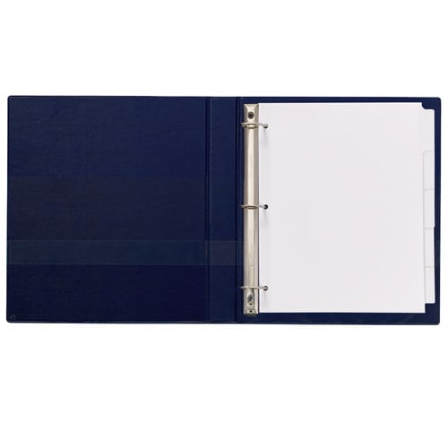 Avery Big Tab Write & Erase White 5-Tab Paper Dividers - 1 Set