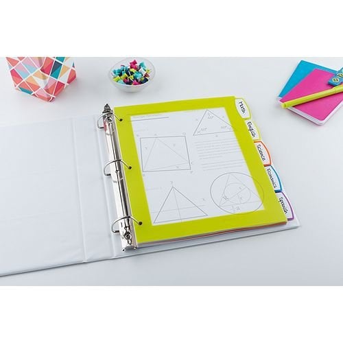 Avery BigTab Ultralast 5-Tab Multicolor Plastic Dividers 1 set - 24900