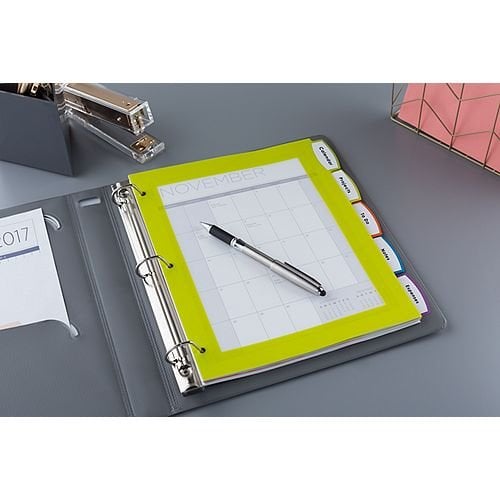 Avery BigTab Ultralast 5-Tab Multicolor Plastic Dividers 1 set - 24900