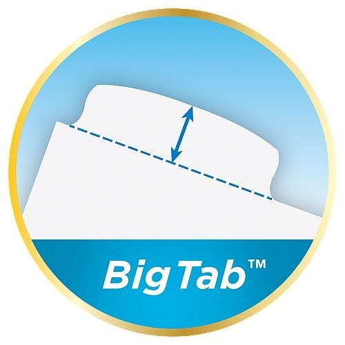 Avery BigTab Ultralast 8-Tab Multicolor Plastic Dividers 1 set - 24901- Clearance Sale