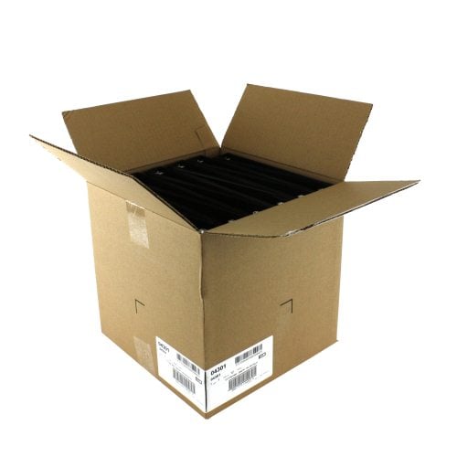 Avery Black Economy Round Ring Binders with Label Holders