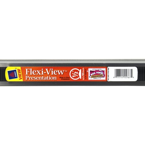 Avery Black Flexi-View Round Ring Binders (12pk)