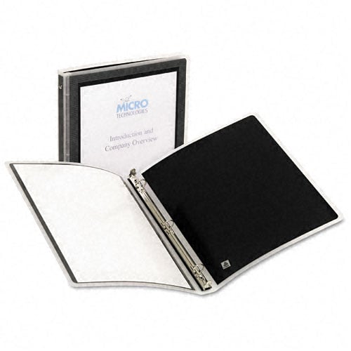 Avery Black Flexi-View Round Ring Binders (12pk)