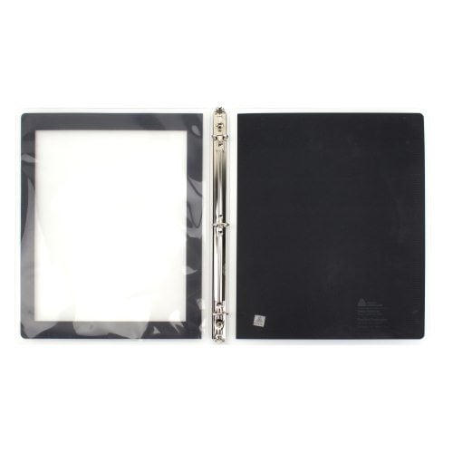 Avery Black Flexi-View Round Ring Binders (12pk)