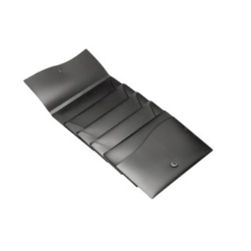 Avery Black Letter Size Slide & View 5-Pocket Poly Expanding File 1pk - 73517
