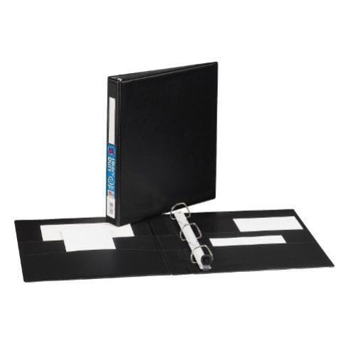 Avery Black One Touch EZD Binders with Label Holders