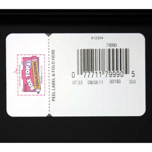 Avery Black One Touch EZD Binders with Label Holders