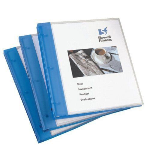 Avery Blue Flexible Round Ring Binders (12pk)