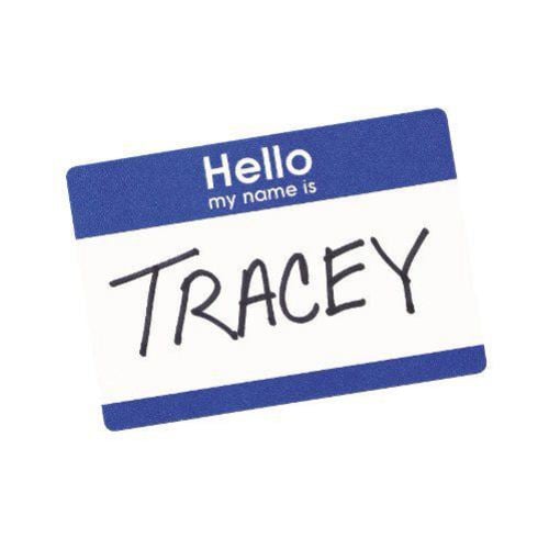 Avery Blue Hello Name Badge Label 2-11/32" x 3-3/8" 100pk - 5141 - Clearance Sale