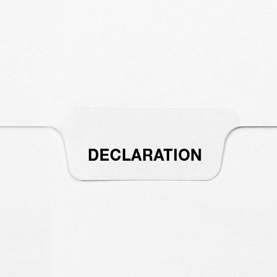 Avery Style Letter Size Individual Editorial Bottom Tab Legal Indexes
