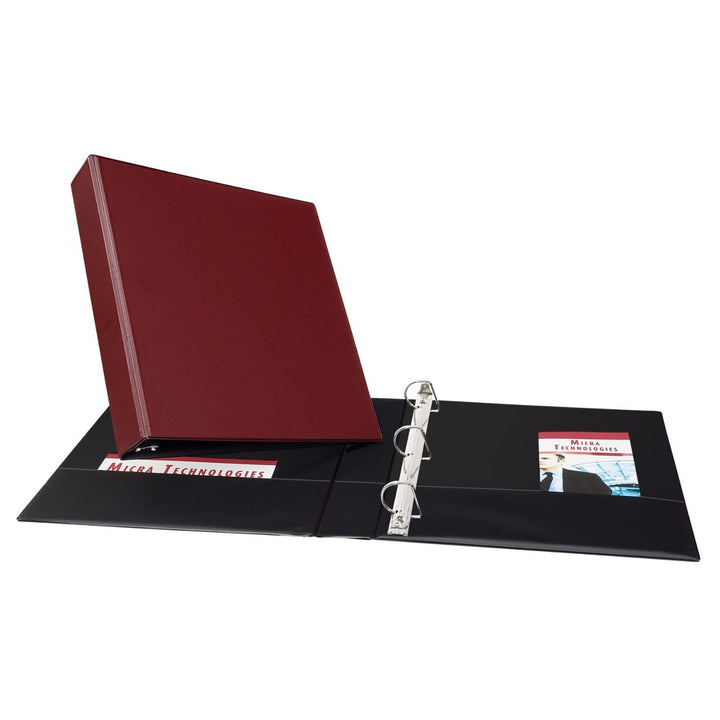 Avery Burgundy Durable Slant Ring Binders