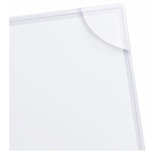Avery Corner Lock 3-Hole Punched 8.5" x 11" Clear Plastic Sleeves 4pk - 72269