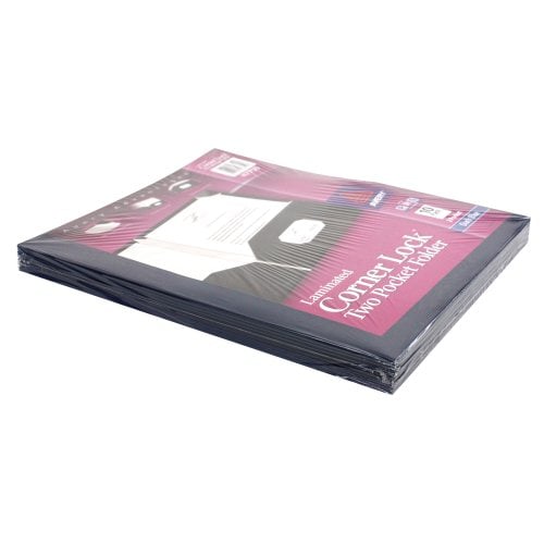 Avery Corner Lock Two Pocket Folder Blue (10pk) - 47759