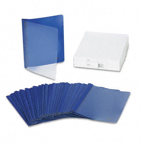 Avery Durable Clear Front Report Cover Dark Blue 25pk - 47961 - Clearance Sale