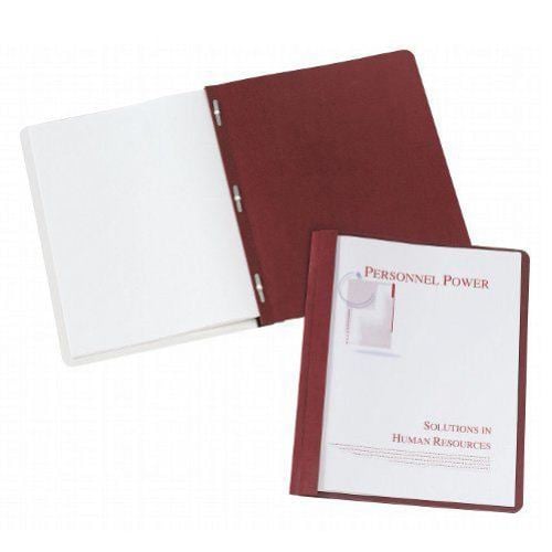 Avery Durable Clear Front Report Cover Red 25pk - 47964