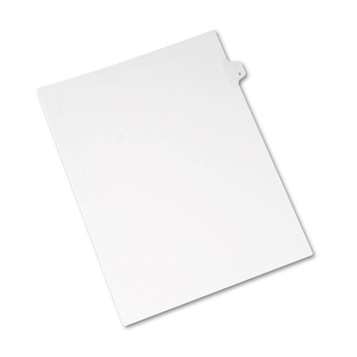 Avery E Individual Legal Index Allstate Style Dividers 25pk - 82167  - Clearance Sale