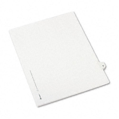 Avery E Individual Legal Index Avery Style Dividers - 01405 - Clearance Sale