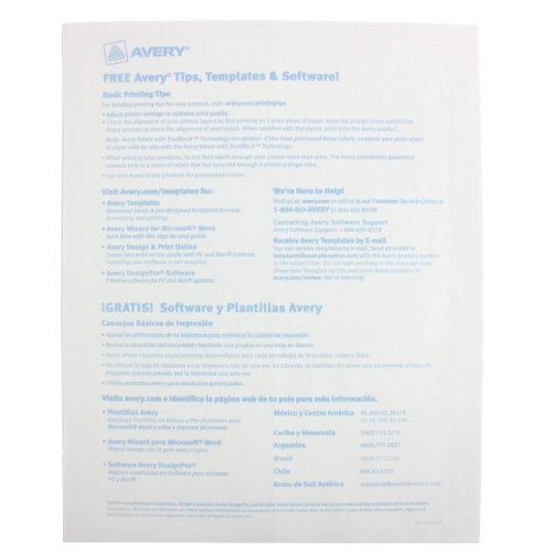 Avery EcoFriendly Name Badges 2-1/3" x 3-3/8" 400pk - 45395