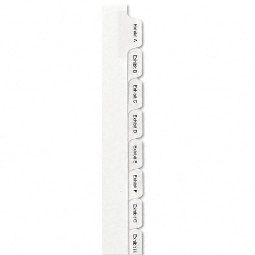 Avery Exhibit A-Z Legal 11" x 8.5" Allstate Style Collated Dividers - 82105