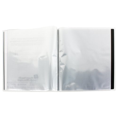 Avery Flexi-View Presentation Book Black 24pg - 47690