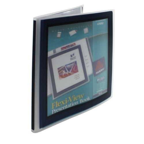 Avery Flexi-View Presentation Book Blue 12pg - 47692