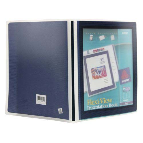 Avery Flexi-View Presentation Book Blue 12pg - 47692