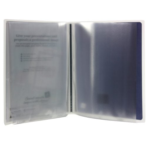 Avery Flexi-View Presentation Book Blue 12pg - 47692