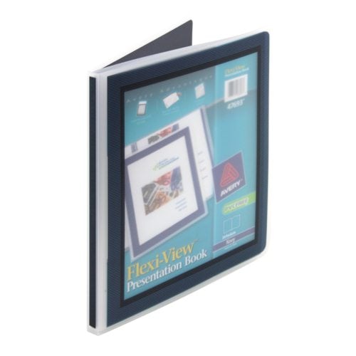 Avery Flexi-View Presentation Book Blue (24 pages) - 47693