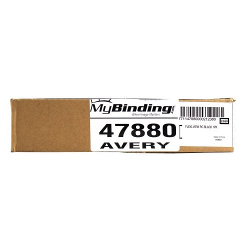 Avery Flexi-View Report Cover Black 1pk - 47880