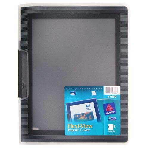 Avery Flexi-View Report Cover Black 1pk - 47880