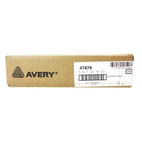 Avery Flexi-View Two Pocket Folder Navy (1pk) - 47876