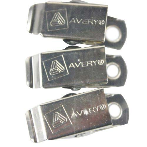 Avery Fold & Clip Name Badge Horizontal 3" x 4" (30pk) - 74553
