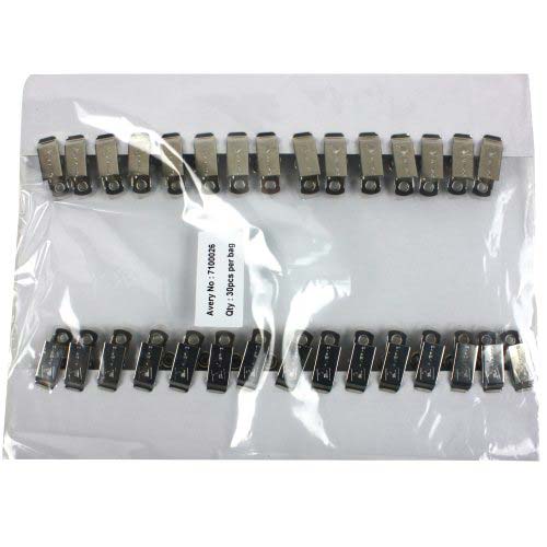 Avery Fold & Clip Name Badge Horizontal 3" x 4" (30pk) - 74553