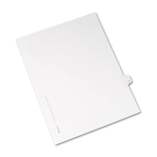 Avery H Individual Legal Index Allstate Style Dividers 25pk - 82170 - Clearance Sale