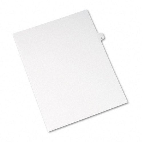 Avery H Individual Legal Index Avery Style Dividers - 01408