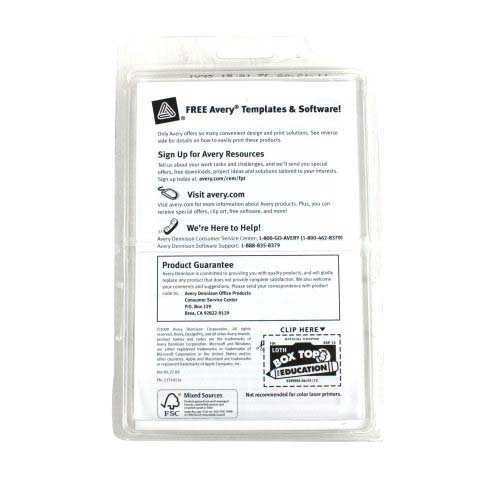 Avery Hello Name Badge Label 2-11/32" x 3-3/8" - 100pk