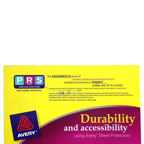 Avery Job Ticket Holders 9" x 12" 10pk - 75009