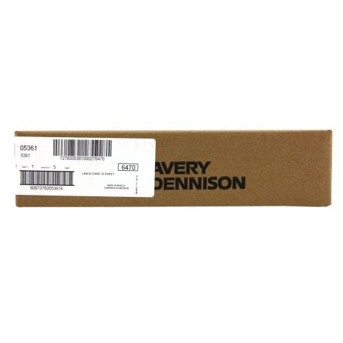 Avery Laminated Identification Cards 2-1/4" x 3-1/2" 30pk - 5361