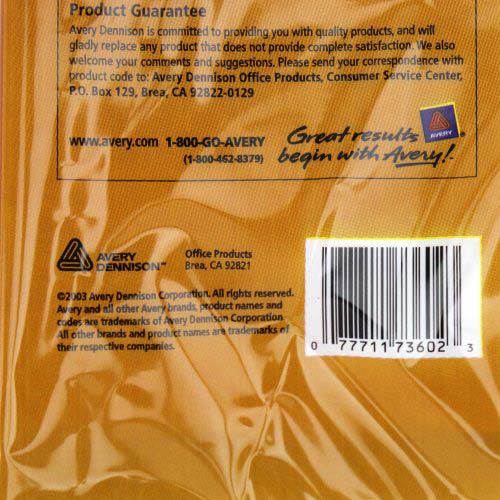 Avery 9" x 12" Clear Laminating Sheets